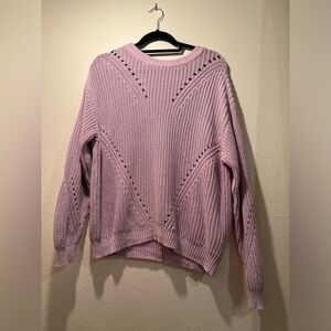 Marine Layer - Pastel purple knit sweater